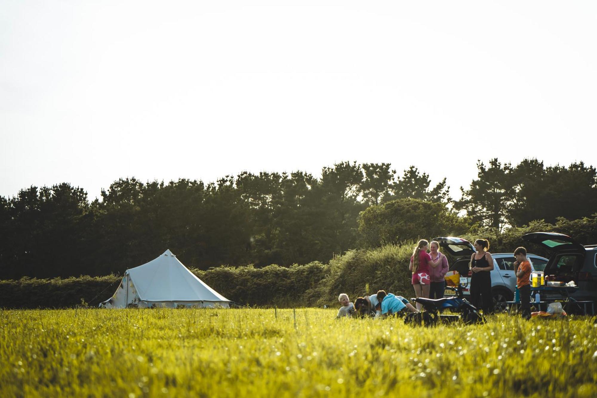 Trevena Cross Glamping & Camping Helston Exteriör bild