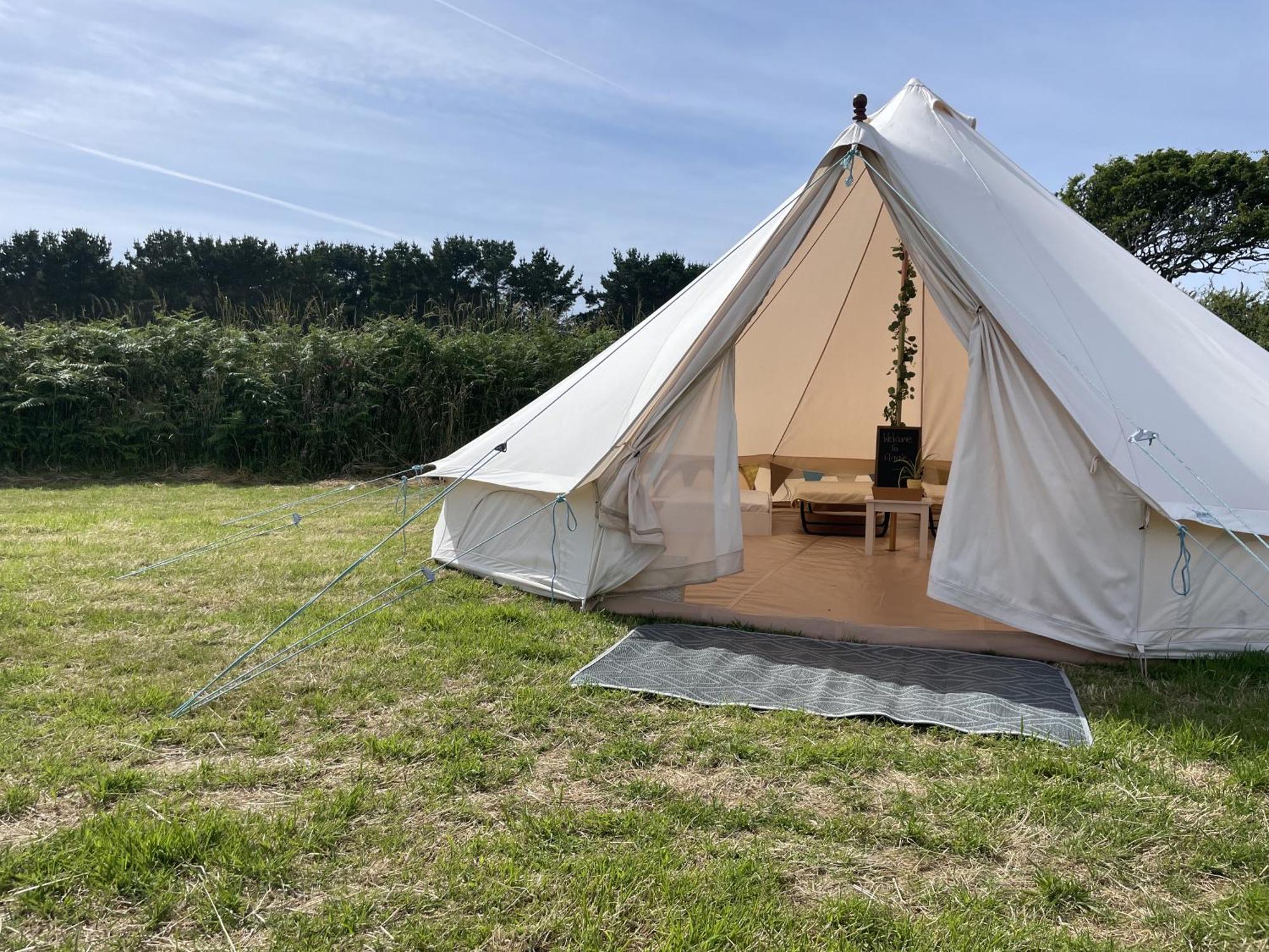 Trevena Cross Glamping & Camping Helston Exteriör bild