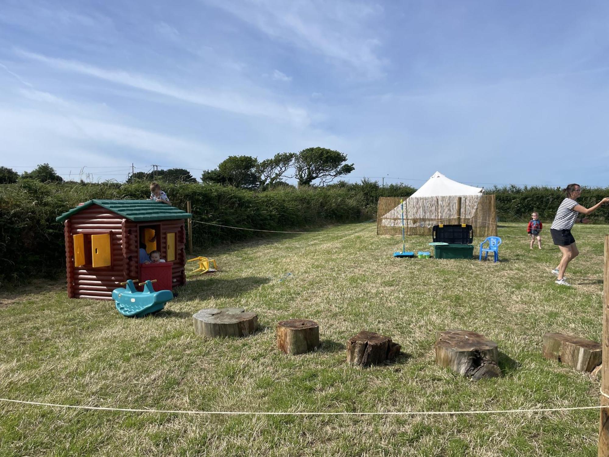 Trevena Cross Glamping & Camping Helston Exteriör bild
